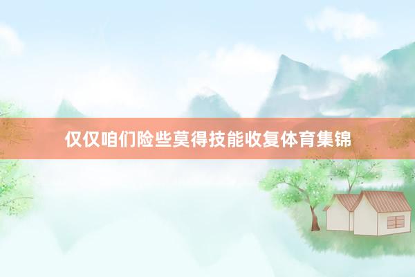 仅仅咱们险些莫得技能收复体育集锦