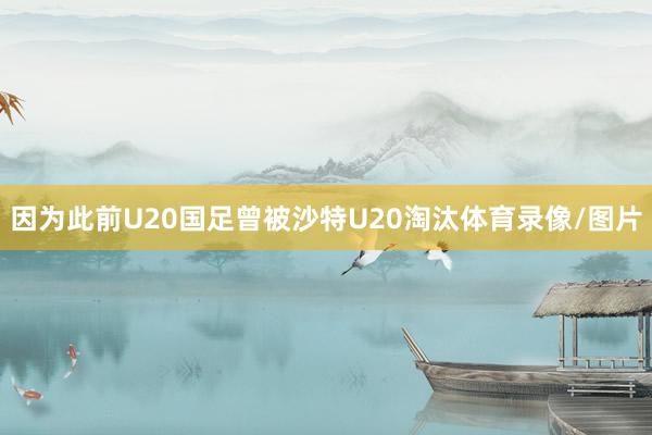 因为此前U20国足曾被沙特U20淘汰体育录像/图片