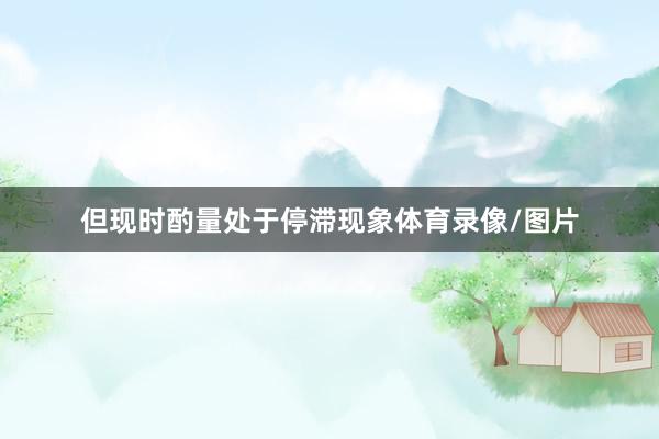 但现时酌量处于停滞现象体育录像/图片