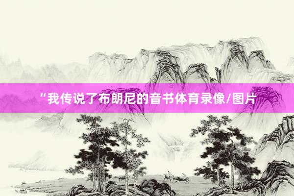 “我传说了布朗尼的音书体育录像/图片