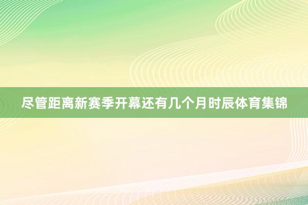 尽管距离新赛季开幕还有几个月时辰体育集锦