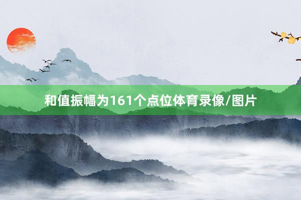 和值振幅为161个点位体育录像/图片