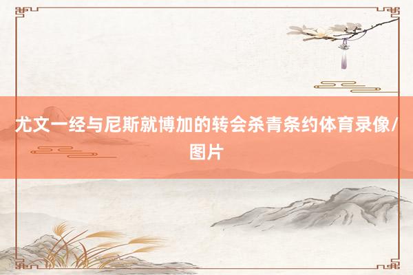 尤文一经与尼斯就博加的转会杀青条约体育录像/图片
