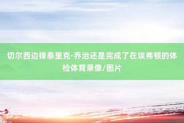 切尔西边锋泰里克·乔治还是完成了在埃弗顿的体检体育录像/图片