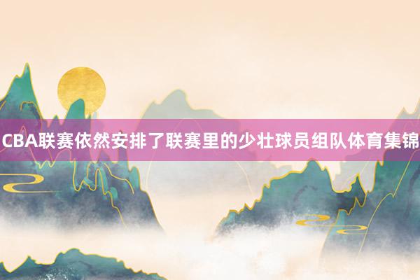 CBA联赛依然安排了联赛里的少壮球员组队体育集锦